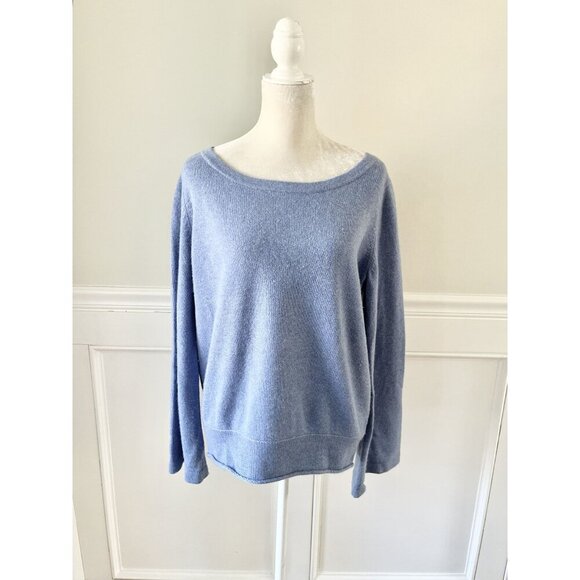 Chloe Blue Cashmere Sweater L - Picture 1 of 4